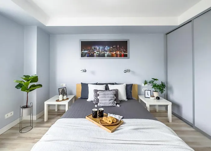 Apartament z widokiem na panoramę miasta